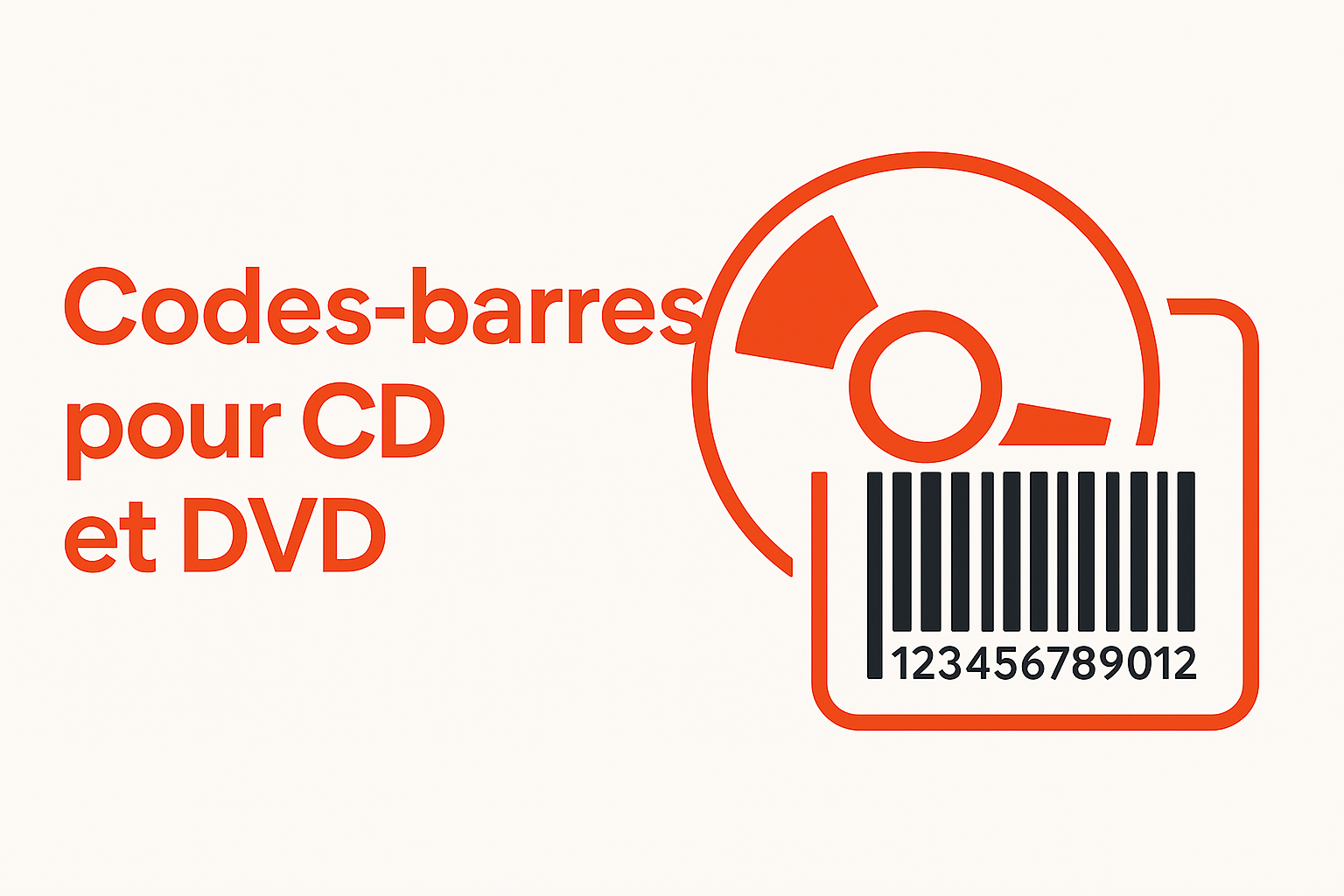 générer code barres CD DVD